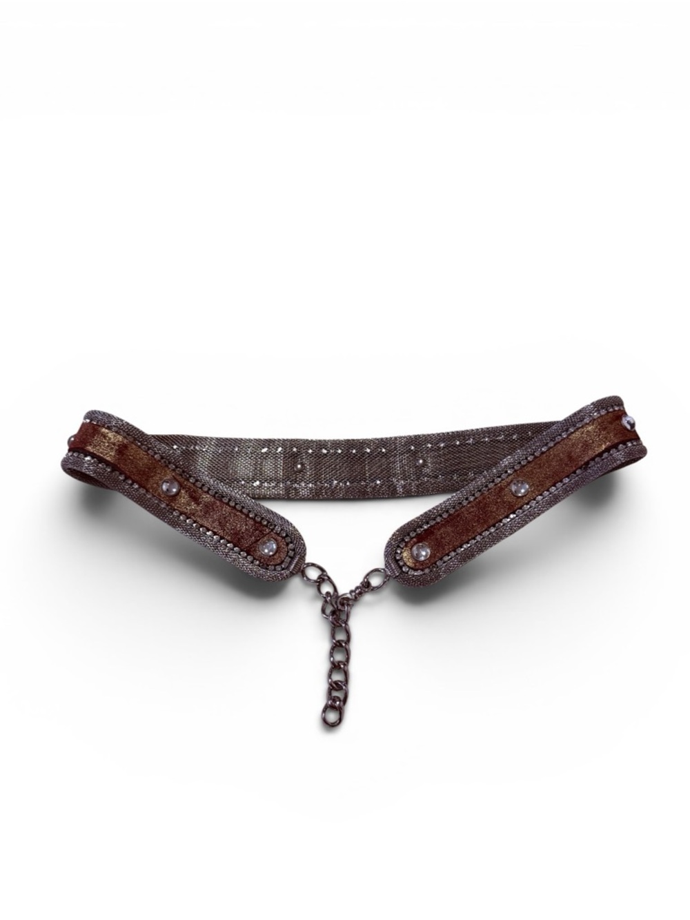 Vintage Nanni Milano Italy Studded Embellished Belt 90/36